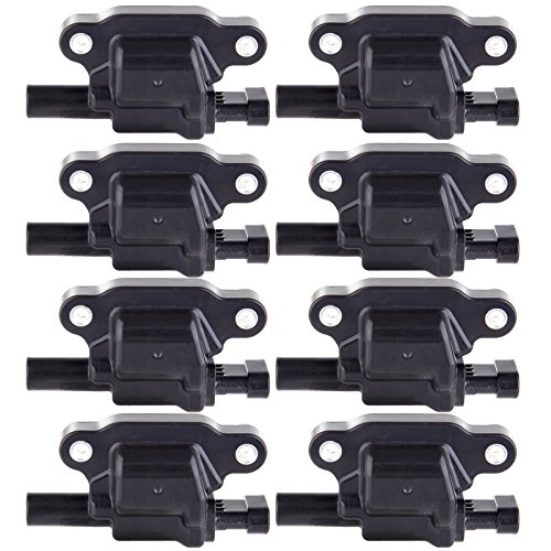 TUPARTS Pack of 8 Ignition Coils Fit for B-uick G-MC C-adillac Chevy 2005-2016 Replacement for OE: UF413 C1511 - Thumbnail 3