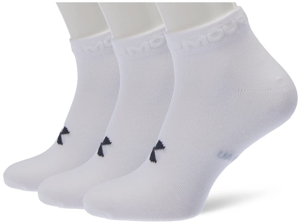 Under ArmourUnisex Adults Essentials Low Cut 3 Pack Ankle Socks