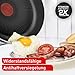 Tefal Hard Titanium Essential Bratpfanne 28 cm *+/- 0,5 cm, Antihaftversiegelung, Thermo-Signal bei idealer Brattemperatur, spülmaschinengeeignet, nicht induktionsgeeignet, Made in France, C38806