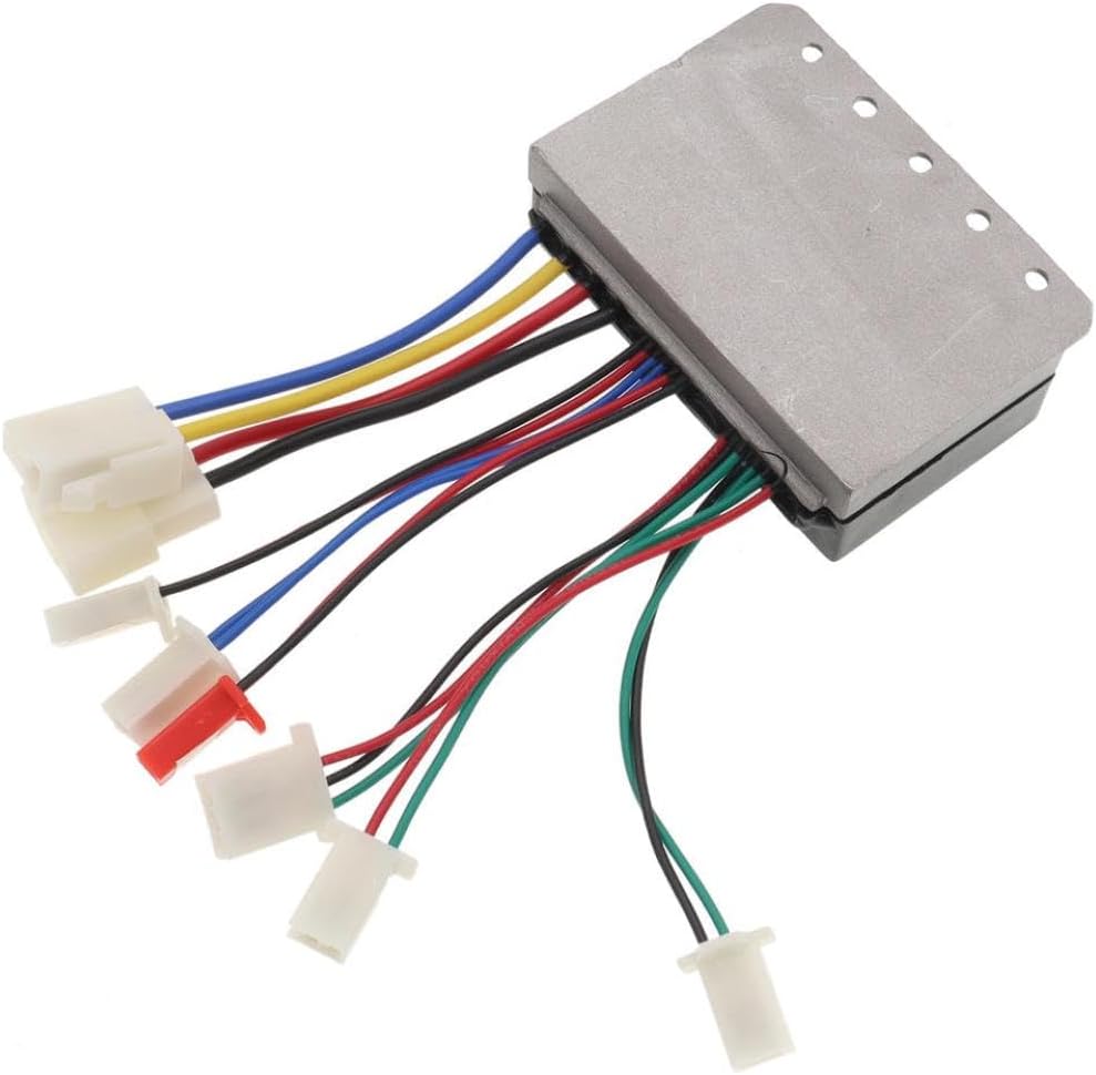 Compatible with 24V 250W Motor Brush Controller and EV Electric Bike Scooter e-Bike Universal Fit Aftermarket Replacement
