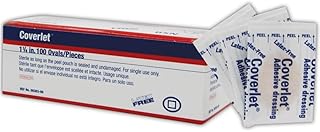 Beiersdorf BEI0303 Coverlet Elastic Cloth Oval Spot Bandage, 1.25