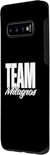 Miniatura 2 de Galaxy S10 Team Milagros Name, Cheer for Milagros Support Case
