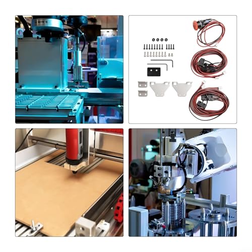 Interruptores de Límite CNC 3018 Plus y Botón de Parada para Grabadores 4