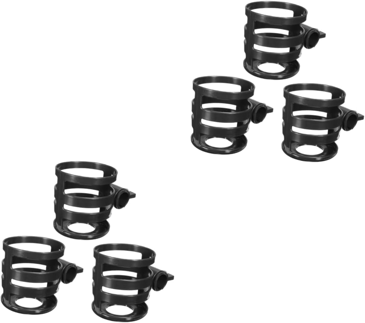 KOMBIUDA 6pcs Insulated Water Bottle Stroller Cup Holder Bike Bottle Holder Stroller Rack for Boys and Girls