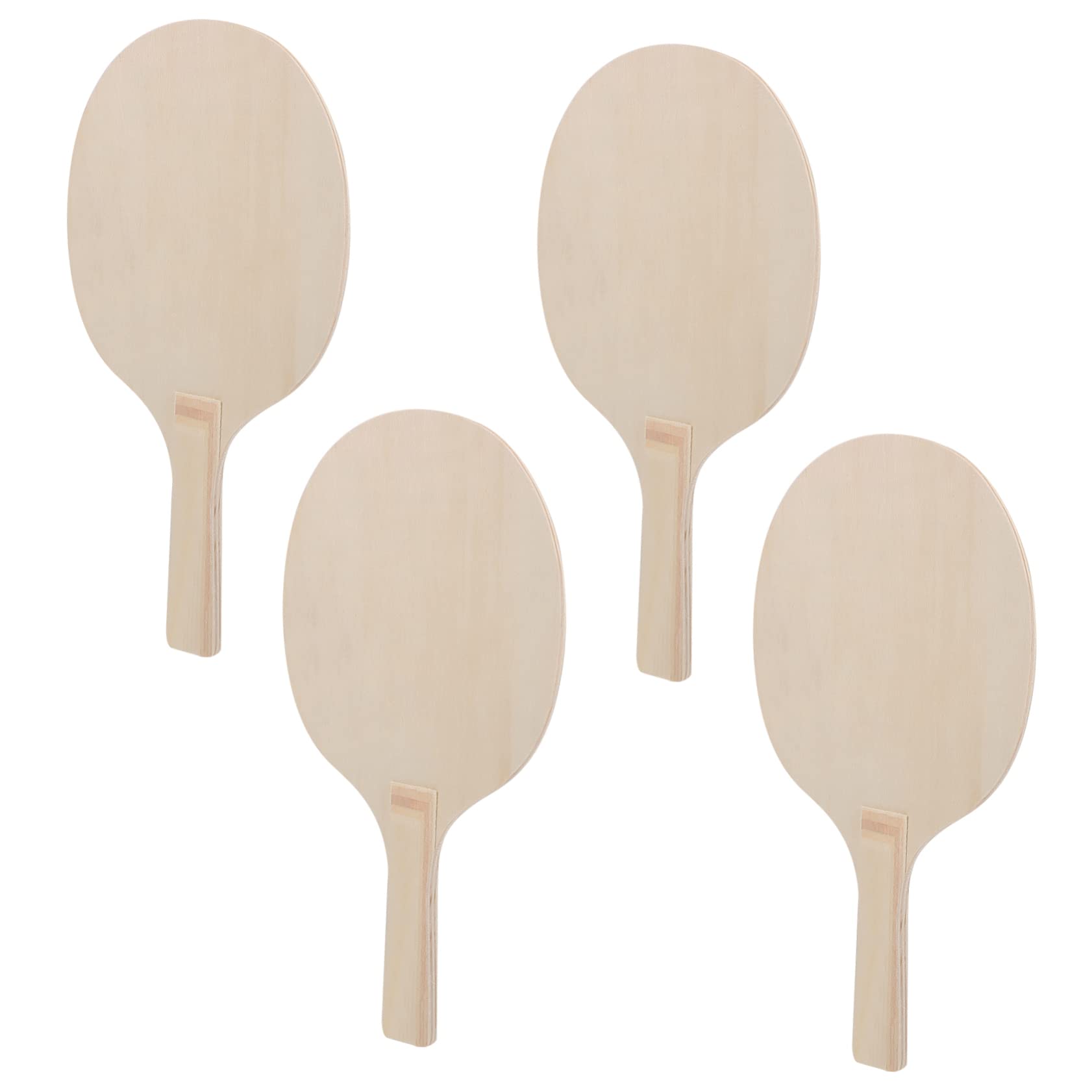 Raquetas para Pelota de Playa 4 Piezas de Madera Decoracion Verano