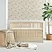 Levtex Baby - Cloud Muslin Crib Dust Ruffle - Baby Nursery - Beige Muslin - Beige Textured Muslin - Dust Ruffle (52x28+16).