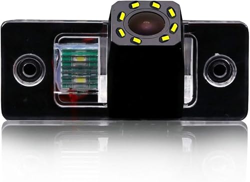 Kamera cofania z 8 diodami LED, doskonała widoczność w nocy, wodoszczelna HD, zamiennik do Cayenne Touareg, Golf Multivan, V, Skoda, Fabia, Passat CC B5, Tiguan, Polo, Santana, Caddy, Seat, Beetle