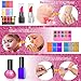 Kids Makeup Kit for Girl, 52 Pcs Pretend Makeup for Toddlers Kids, Washable Non Toxic Make Up for Girls, Pretend Play Toy Makeup Set Birthday for Little Girls Age 3 4 5 6 7 8 Years Old