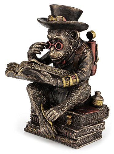 Estatua de Resina Ciencia Ficción Steampunk 7.5 in miniatura 1