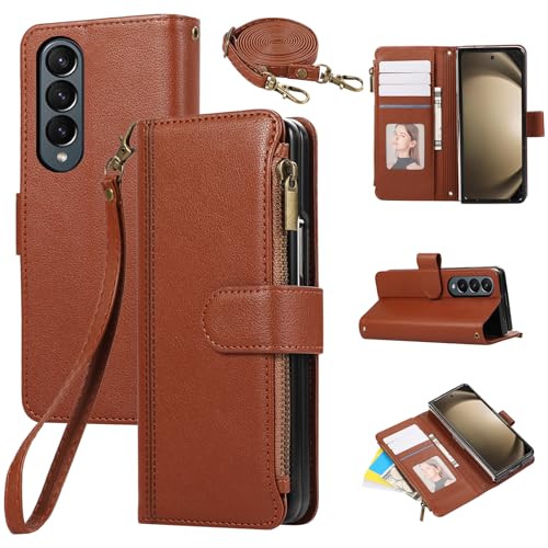 Coque Z Fold 4 5G antichoc avec protection écran verre trempé intégrée