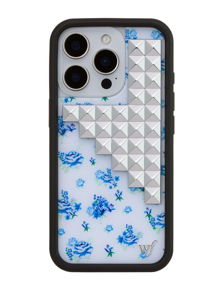 Image of Wildflower Cases - iPhone 16 Pro Compatible - Stud Collection | Impact-Certified 6.5 ft Drop Protection Case, Raised Protective Bumper, Cute Aesthetic Design, Women-Owned Small Business
