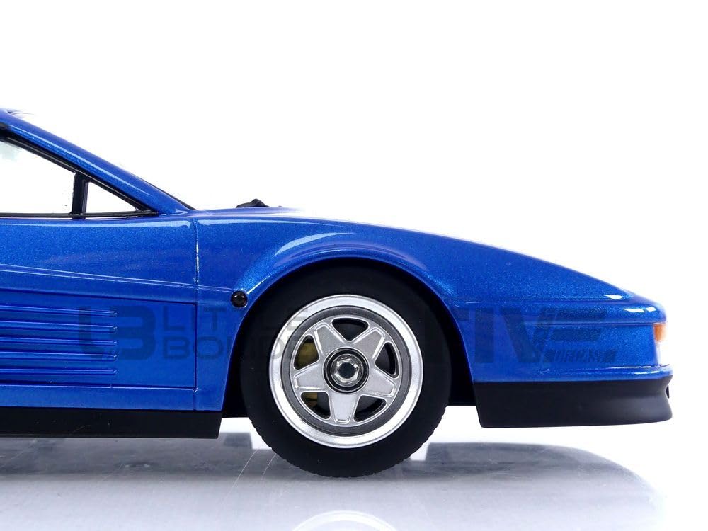 Kk Scale Models- Collezione Auto in Miniatura, Colore Blu Metallizzato, 180503BL