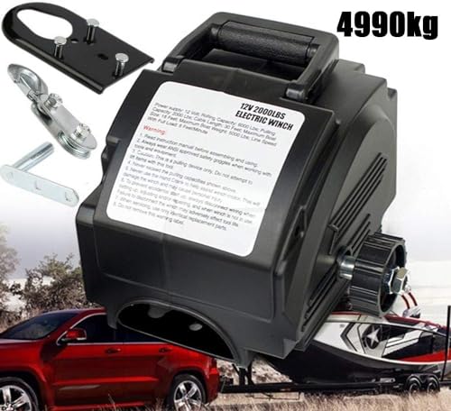 Winche eléctrico CHRISK 6000 lbs con control remoto miniatura 6