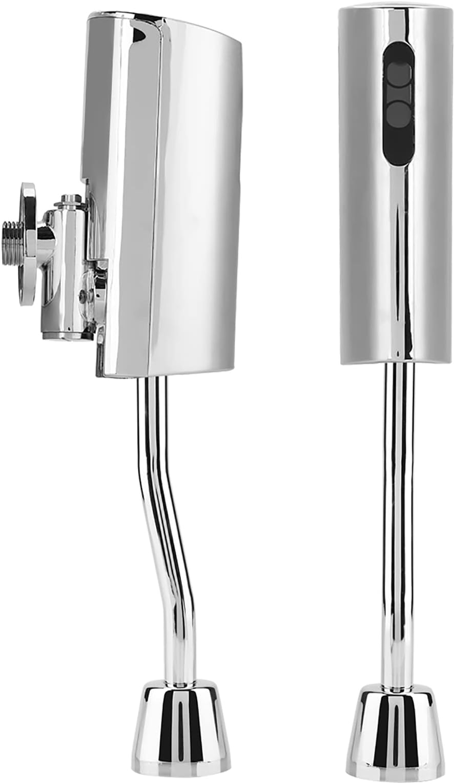 Gugxiom Automatic Sensor Urinal Valve - Wall Mounted Flush Valve Kit for Toilet