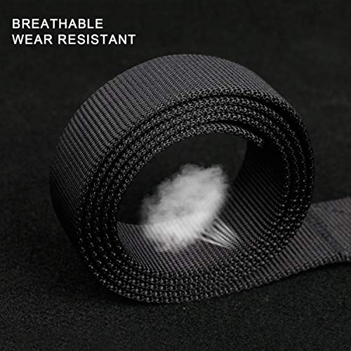 2 pack Cinture Uomo in Tela in Stile Militare