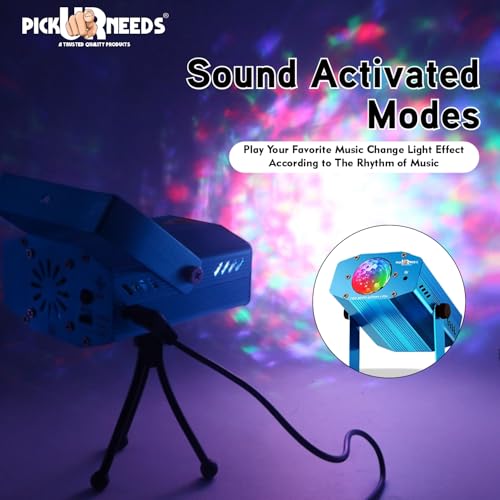 Image of Pick Ur Needs RGBW LED Water Ripple Projector Light - Outdoor Stage Effect Lighting for Halloween, Christmas, Parties, DJ, Pool, Patio Decor - Dreamy Wave Effect, Low Power, High Temp Resistant
