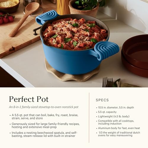 Image of Our Place Cookware Set, 13-Piece Ceramic Nonstick Pots & Pans with Utensils | Ceramic cookware set with Always Pan, Perfect Pot & spatulas; induction & oven safe to 450F, non-toxic cookware