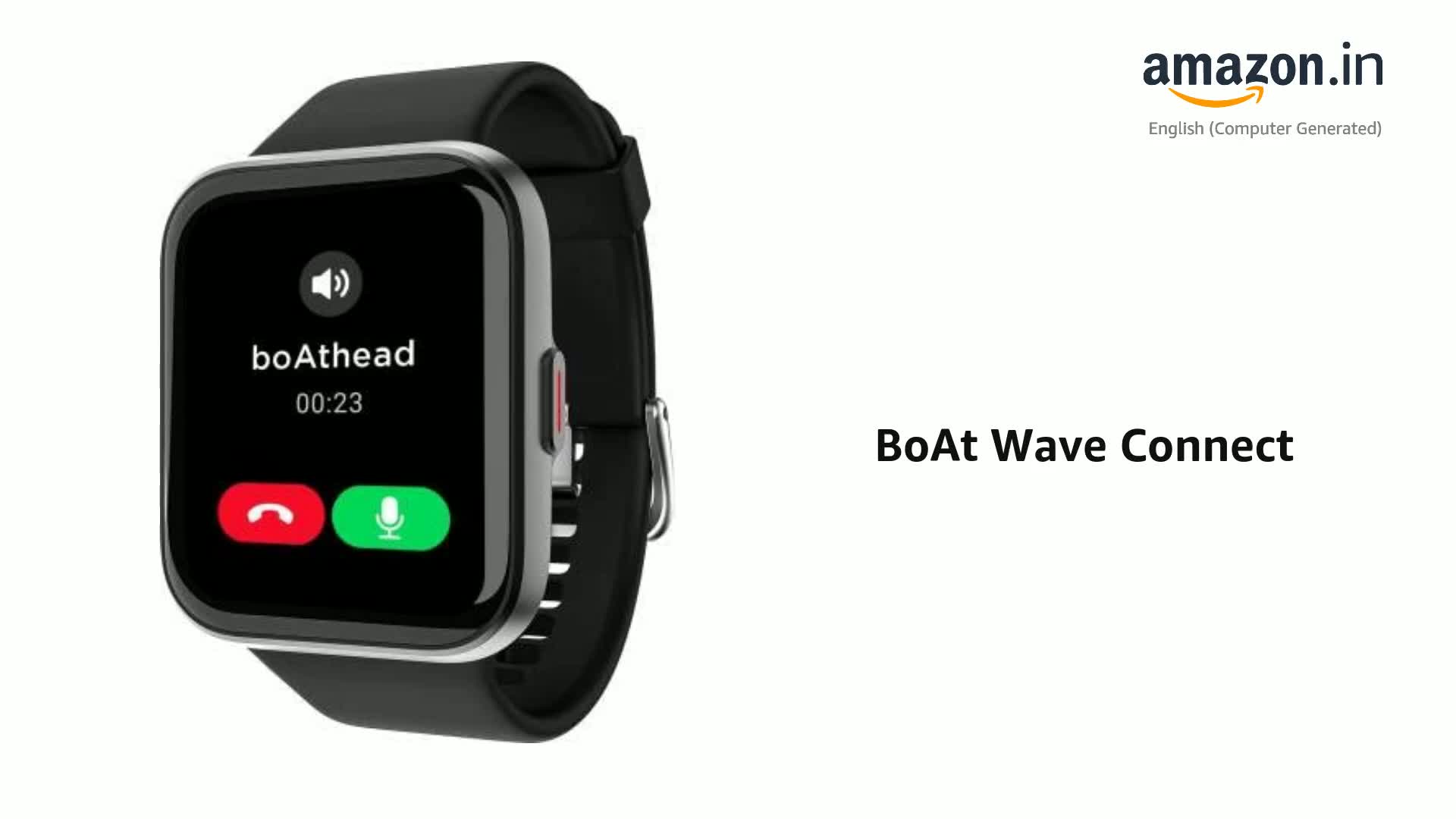 Boat wave connect bluetooth calling smartwatch amazon Clearance