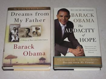 THE AUDACITY OF HOPE, DREAMS FROM MY FATHER 2 BOOKS