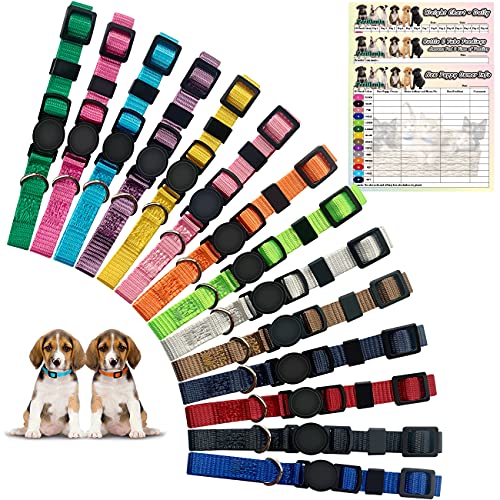 Periflowin Collares de identificación para cachorros Cover