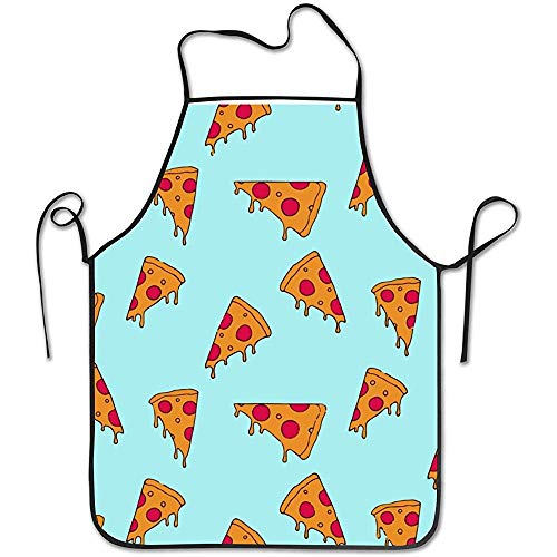 Fanqig Grembiule in Poliestere Resistente alla Goccia Cucina Resistente alla Cottura Cucina Ristorante Bar Grembiule Pizza Cartoni Animati Grembiuli Grembiule da Cuoco Grembiuli Unisex per Donna Uomo