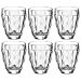 Produktbild Leonardo Brindisi Trink-Gläser 6er Set, spülmaschinenfeste Wasser-Kelche, Trink-Becher aus Glas, moderne Saft-Gläser, Whiskey-Glas, 270 ml, 021596