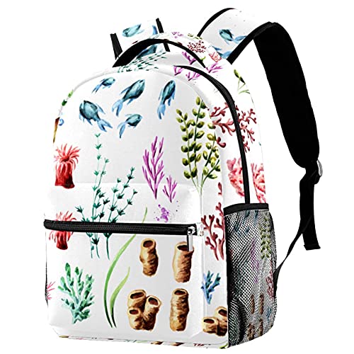 Sac à dos à motif floral pour femme parfait pour les cours, les sorties et les week-ends