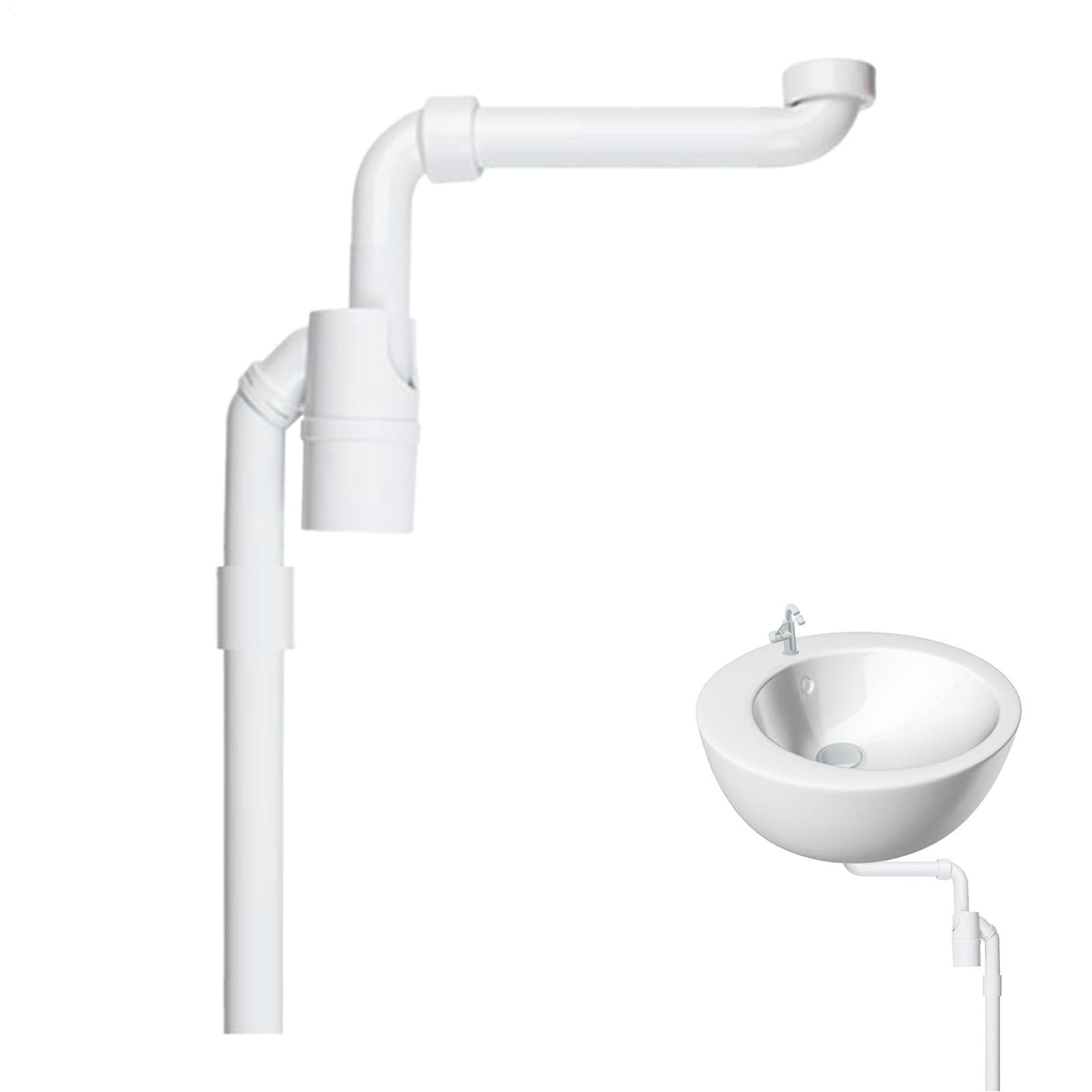 Tuyau de vidange flexible haut de gamme anti-odeur pour évier et lavabo