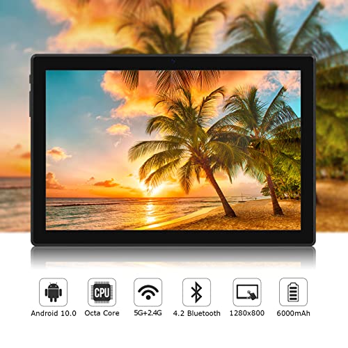 Aaub Tablets 10 Inch Android Tablet, Octa-Core, 5G Wifi 1080P Hd Touchscreen, 3Gb + 32Gb, 6000Mah Battery 13Mp Dual Camera Smart Tablet Pc, Bluetooth Gps 2023 New #TOP2