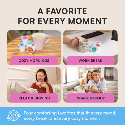 Image of Day To Day Coffee Variety Pack, 120 Count Single Serve Pods, 4-Blends (Donut Blend, Breakfast Blend, French Roast, Colombian Supreme) Compatible with Keurig K-Cup Brewers