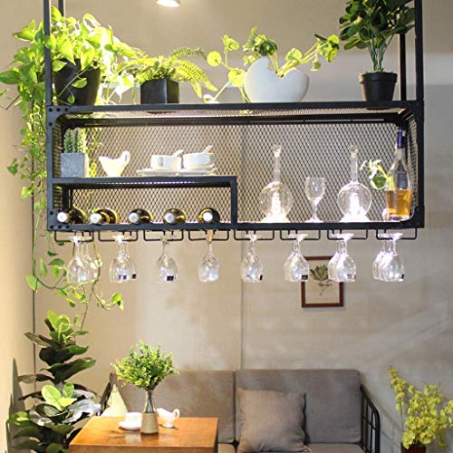 Support de rangement pour verres suspendus afin de libérer le bar - 3