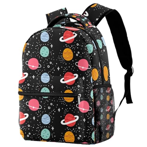 Sac de voyage décontracté imprimé planète cosmos pour femme et adolescente active