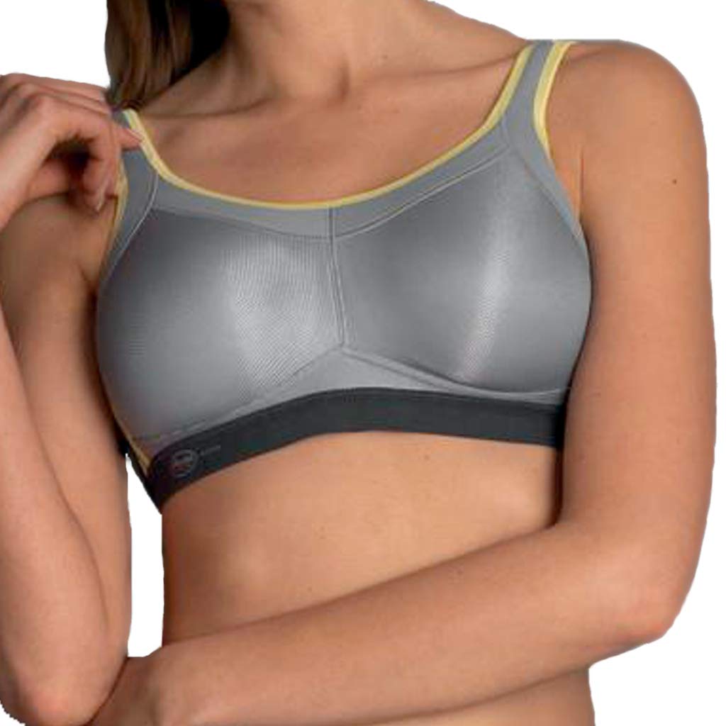 Anita Women's Non-Wired Seamless Sports Bra 5529 Iconic Grey 32 H
