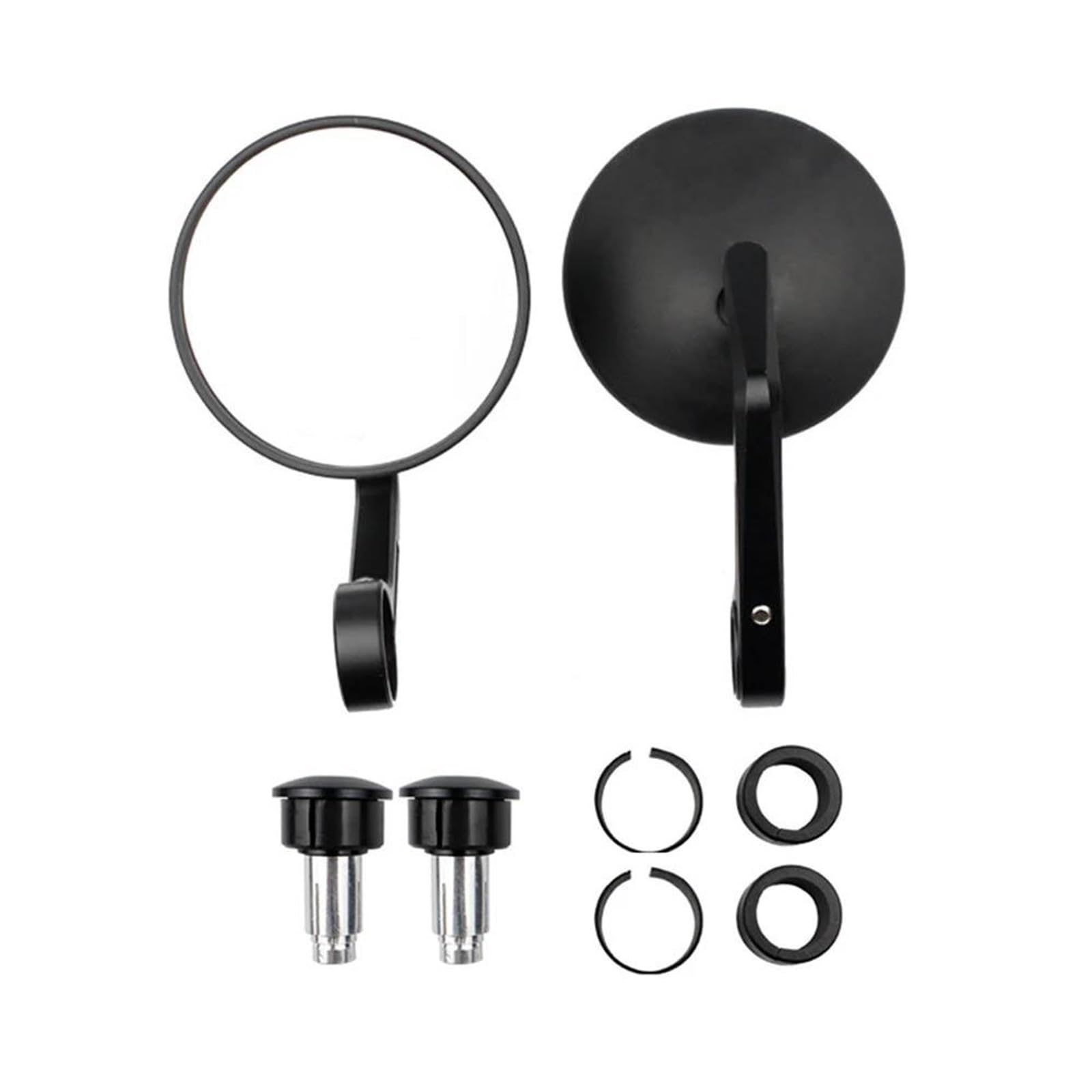 Rétroviseurs guidon moto café racer anti vibration pour Royal Enfield Interceptor