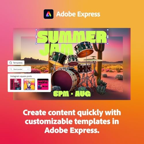 Image of Adobe Creative Cloud Pro Apps Student & Teacher | Graphic Design Software | AI Powered Features | Validation Required | 12-Month Subscription | PC /Mac | Email Delivery