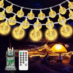 vutizal Catena Luminosa LED da Esterno 12 Metri, 60 Luci Impermeabili IP44 - Ideale per Giardino, Terrazzo e Gazebo