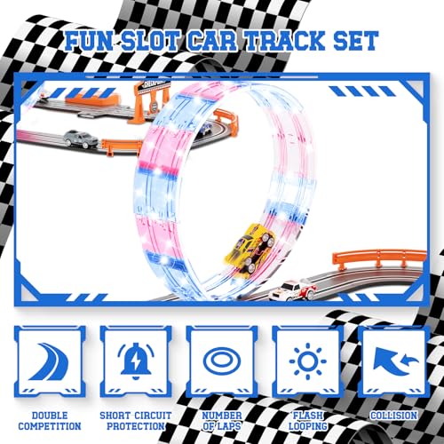 9.86ft 2-in-1 Flash Slot Track