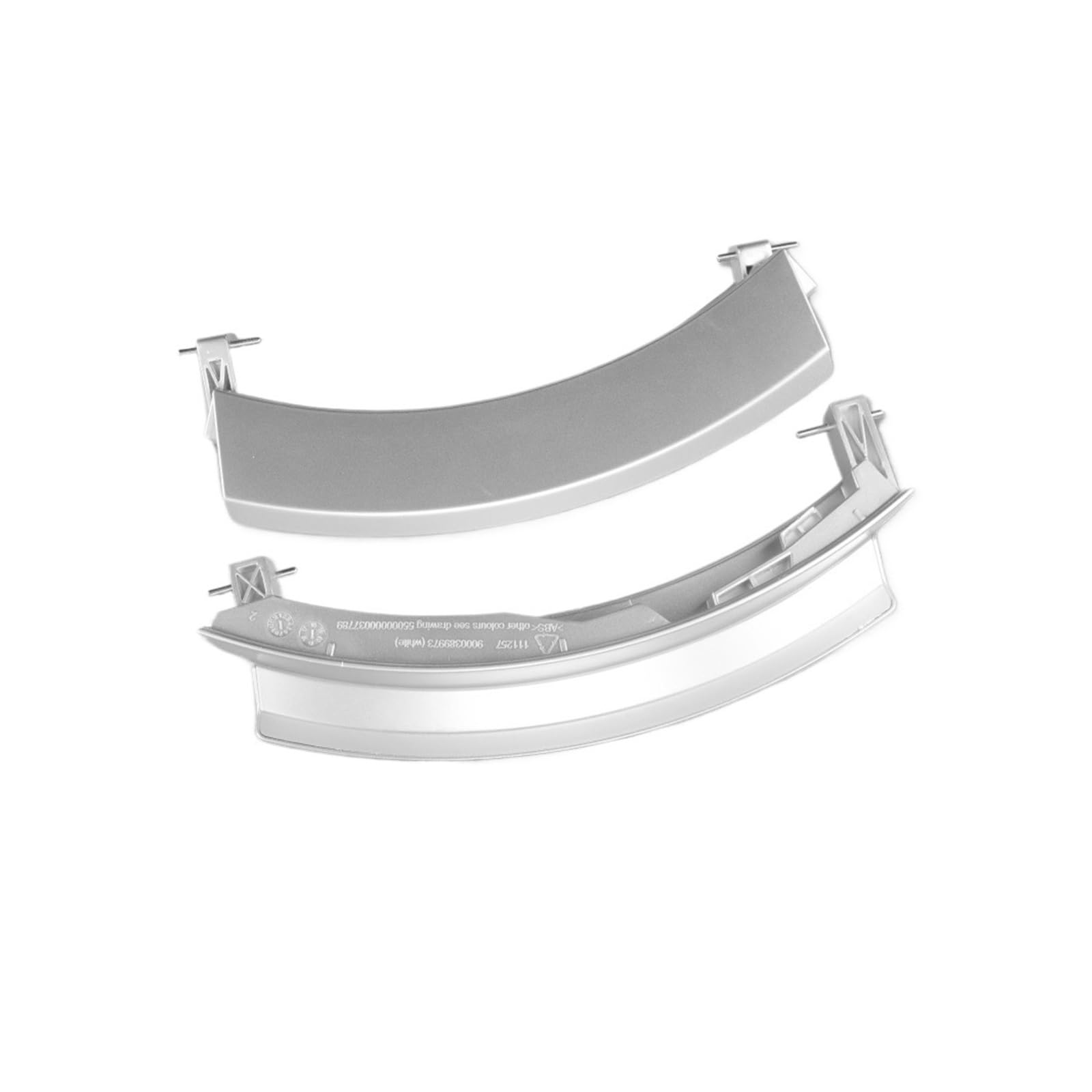 Cylinder Washing Machine Door Handle ，Compatible For Bosch Siemens，9000331939 9000389973 9000534076 Washing Machine Handle Replacement(Style silver)