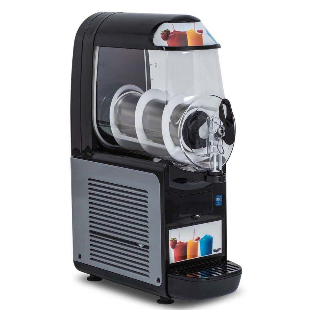 Vollrath Vcbf118-37 Single 2.6 Gallon Frozen-Beverage Dispenser | Pourover Slushy Granita Machine With Magnetic Drive System For Convient Store | 7-3/4"W X 19-1/2"D X 27"H, Black, 120v, 1200w, Nsf on Fridge.com - View 1