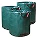 Price comparison product image pack of 3 Garden Waste Bags Rubbish Grass Sack Waterproof 272 Liters H76cm,D67cm