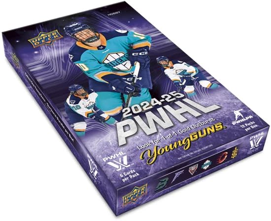 2024-25 Upper Deck PWHL Hockey Hobby Box : Amazon.ca: Toys & Games