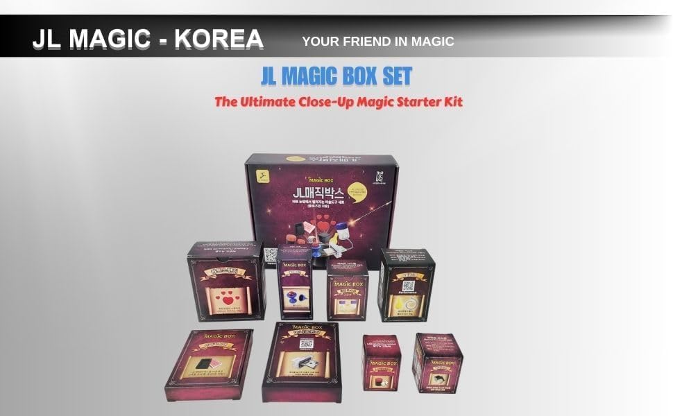 Magic Box Set (Close-up Magic)-Magic Trick Set image 2