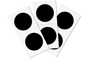 20 Pieces NFC Sticker Black NFC Tags Sticker Black NTAG215 NFC Rewritable...