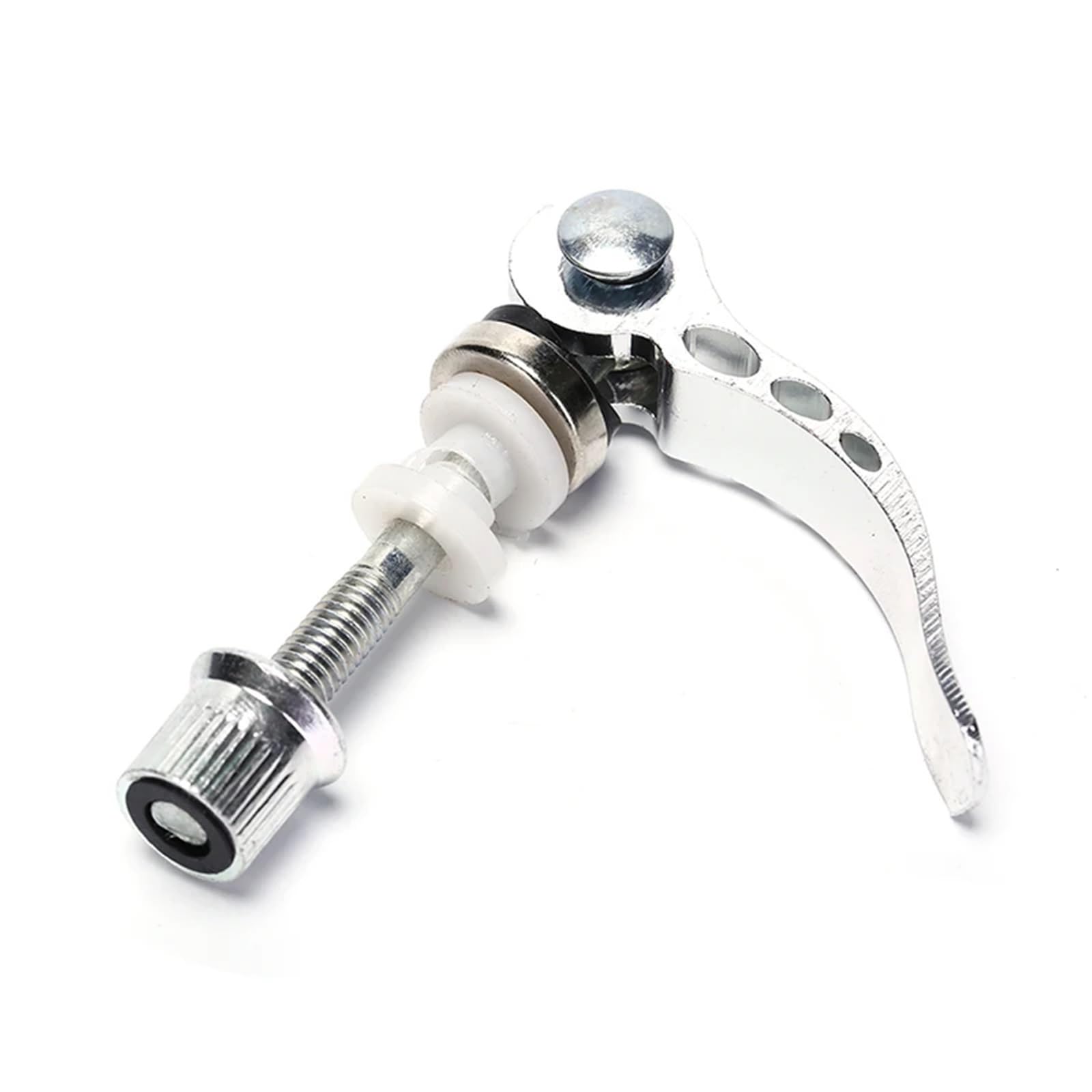Vite a sgancio rapido per morsetto sedile 5 Pezzi Di Accessori For Mountain Bike In Lega Alluminio Morsetto Reggisella Bullone Spiedino Sgancio Rapido(Silver)