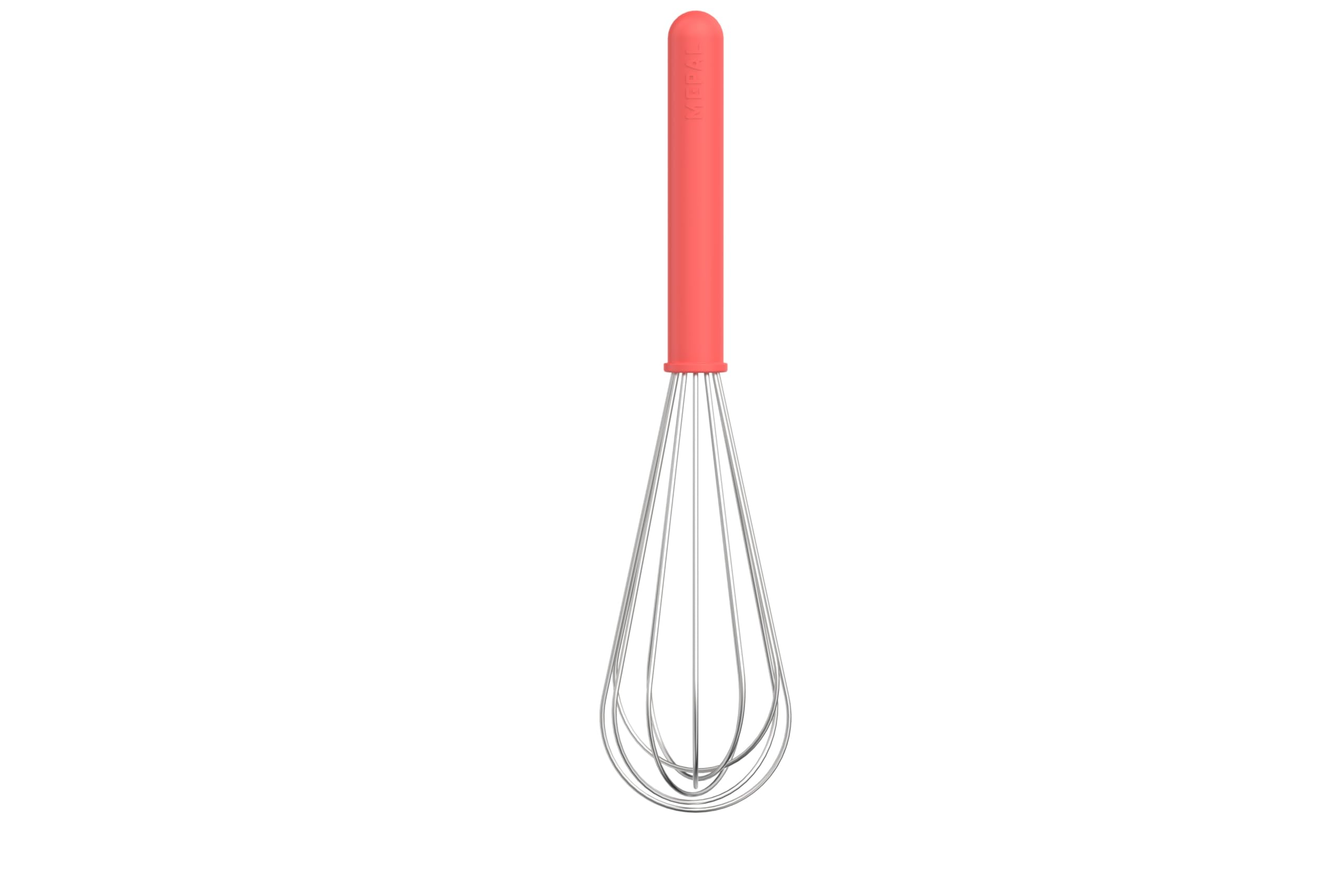 Mepal - Edelstahl-Schneebesen Chef it - 30 cm - Coral | Langlebigen Drähte behalten ihre Form - Einfache Reinigung - Spülmaschinengeeignet - Küchenutensilien