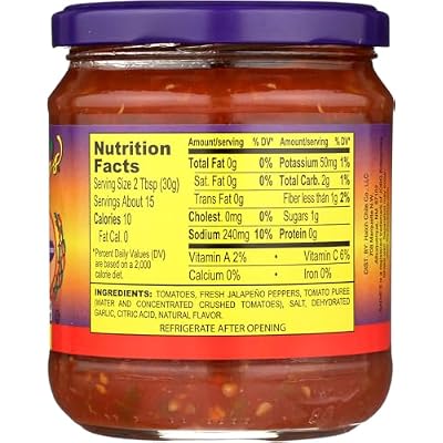 Sadie's of New Mexico Salsa, Hot 16 Oz (Pack of 3)