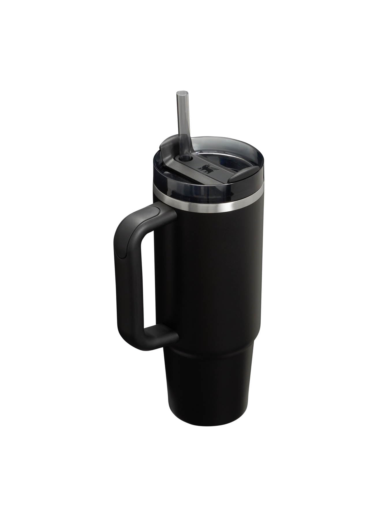 Stanley Quencher termos ze słomką, czarny, 0,89 l