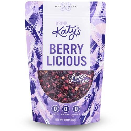 Katy's Berry Loose Leaf Tea Hibiscus Blueberry Cranberry