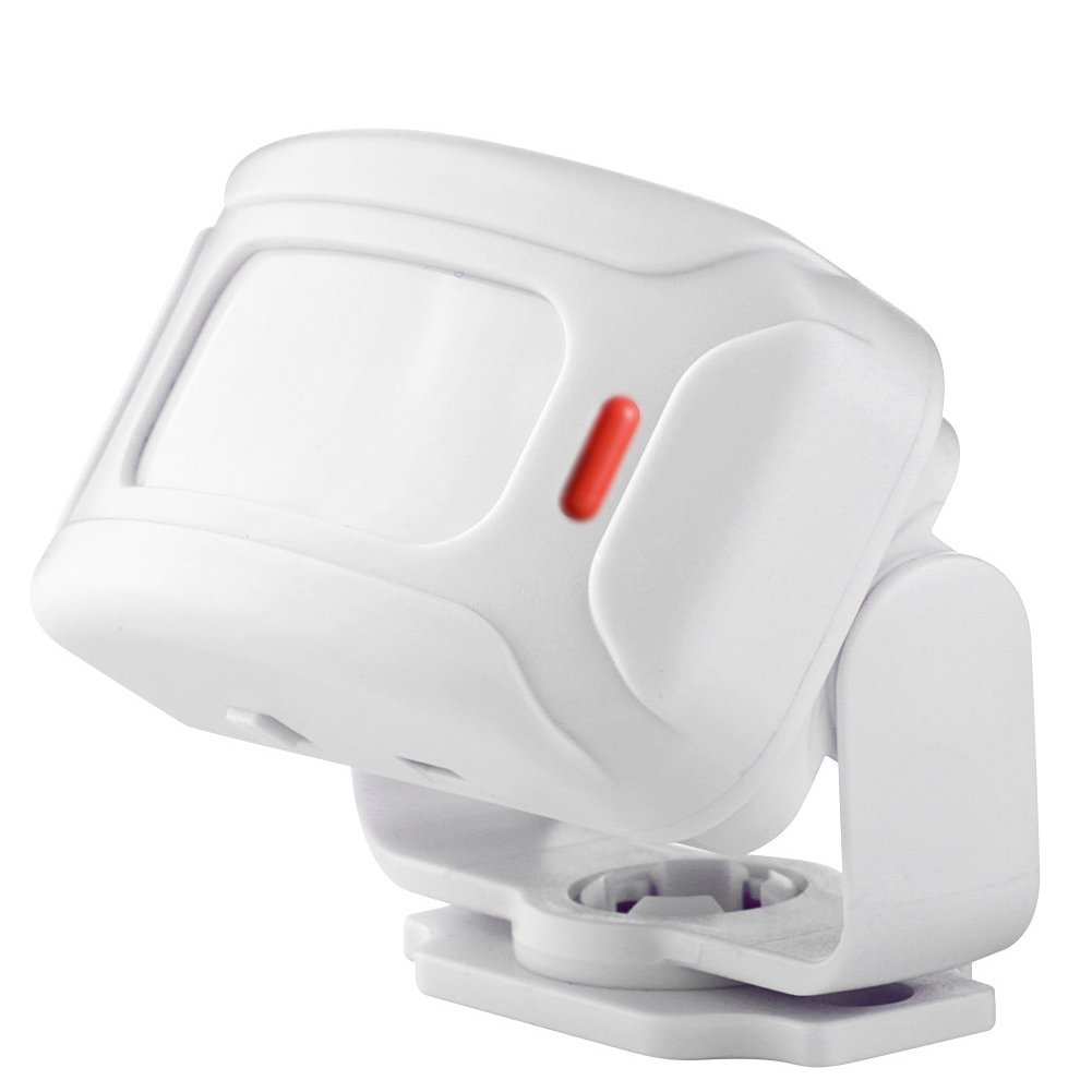 HENDUN Add -on Motion Sensor, Extra Transmitter for Receiver, Wireless Door Chime PIR Detector, Sensor Alarm, Shop Visitor Chime for Shopkeeper