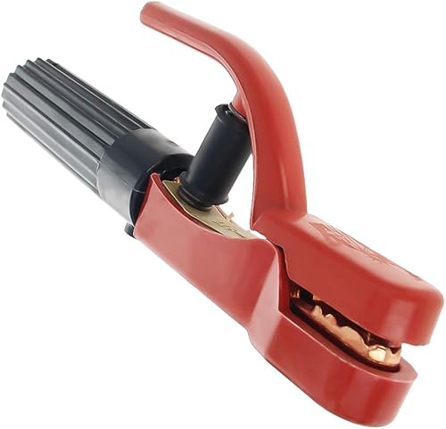 Utoolmart Soporte de electrodo de soldadura, 800 amperios, abrazadera de electrodo de alicates de sujeción de mandíbula resistente de cobre para